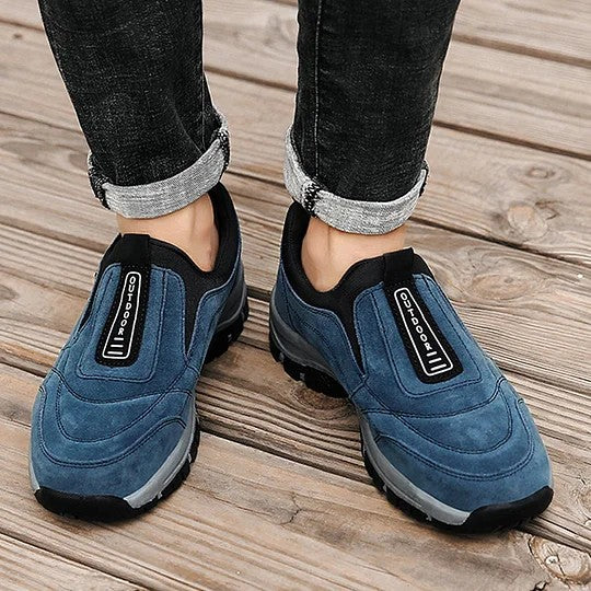 Men's Comfortable Waterproof Walking Shoes Non-Slip Hiking Shoes
