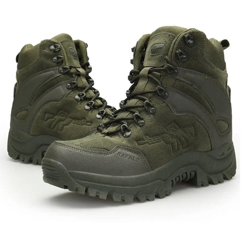 Men's Orthopedic Support Waterproof Combat Boots Lightweight Anti-Puncture Work Boots