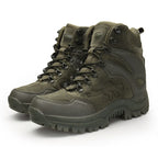 Men's Orthopedic Support Waterproof Combat Boots Lightweight Anti-Puncture Work Boots