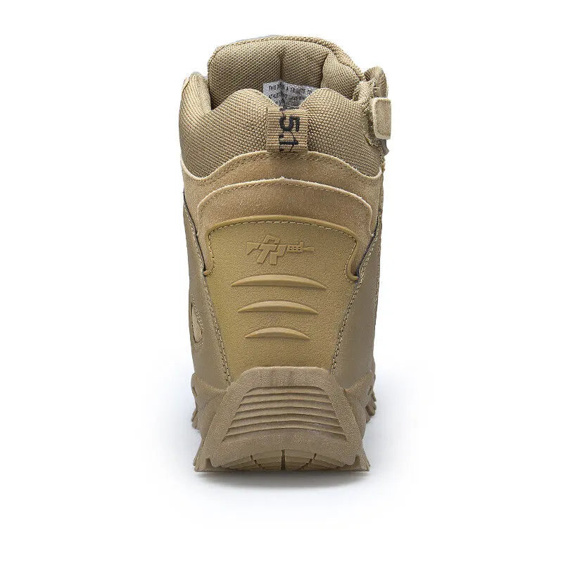 Men's Orthopedic Support Waterproof Combat Boots Lightweight Anti-Puncture Work Boots