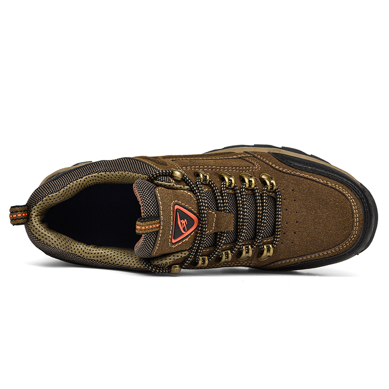 Men's Non-Slip Hiking & Work Shoes, Wide Fit, Arch Support, Cushioned