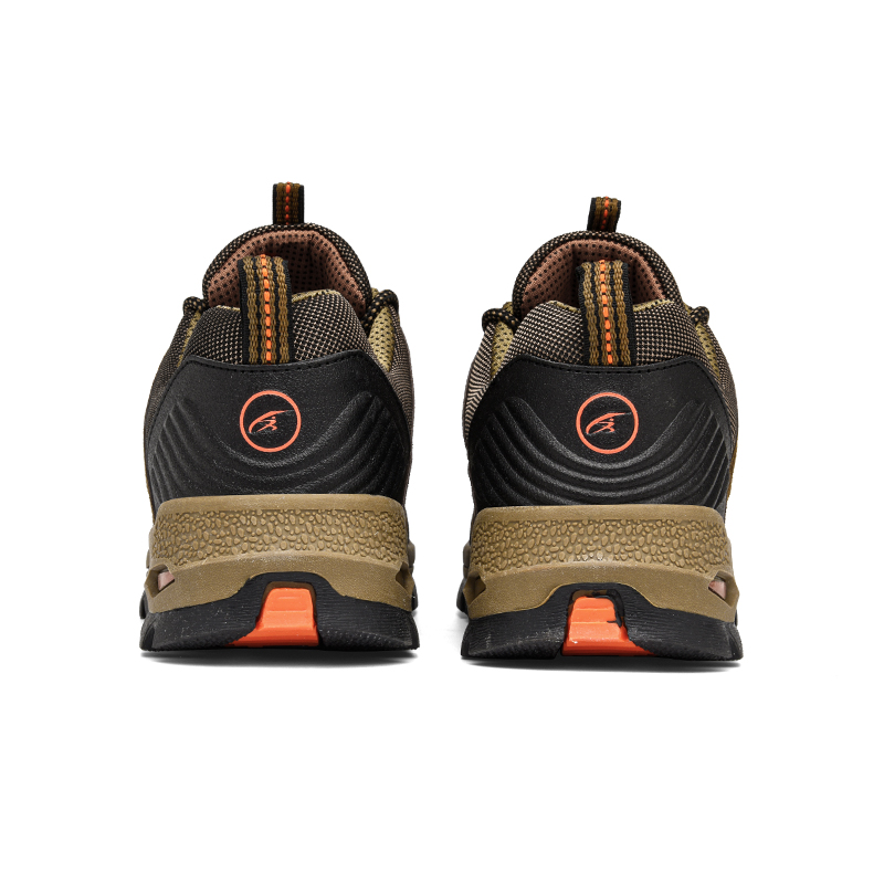 Men's Non-Slip Hiking & Work Shoes, Wide Fit, Arch Support, Cushioned