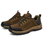 Men's Non-Slip Hiking & Work Shoes, Wide Fit, Arch Support, Cushioned