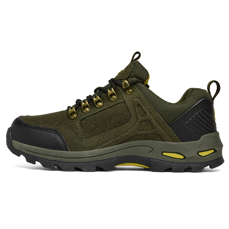 Men's Non-Slip Hiking & Work Shoes, Wide Fit, Arch Support, Cushioned