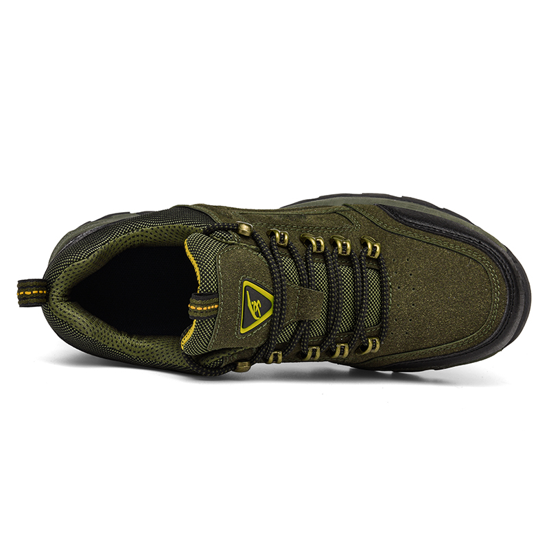 Men's Non-Slip Hiking & Work Shoes, Wide Fit, Arch Support, Cushioned