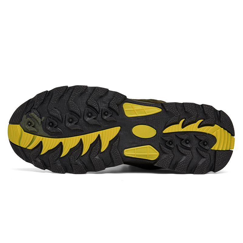 Men's Non-Slip Hiking & Work Shoes, Wide Fit, Arch Support, Cushioned