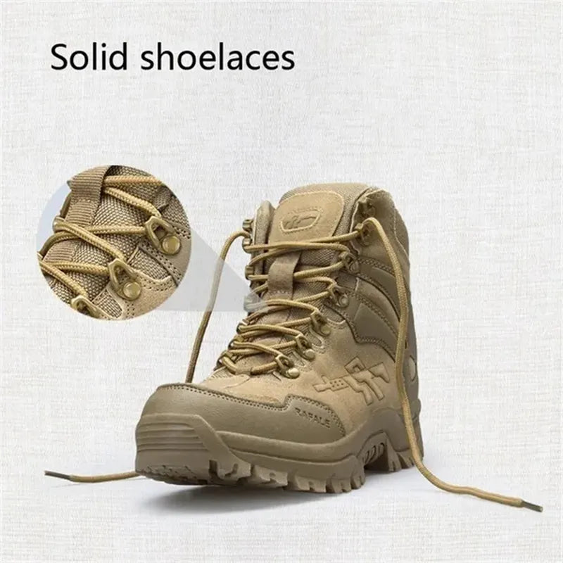 Men's Orthopedic Support Waterproof Combat Boots Lightweight Anti-Puncture Work Boots