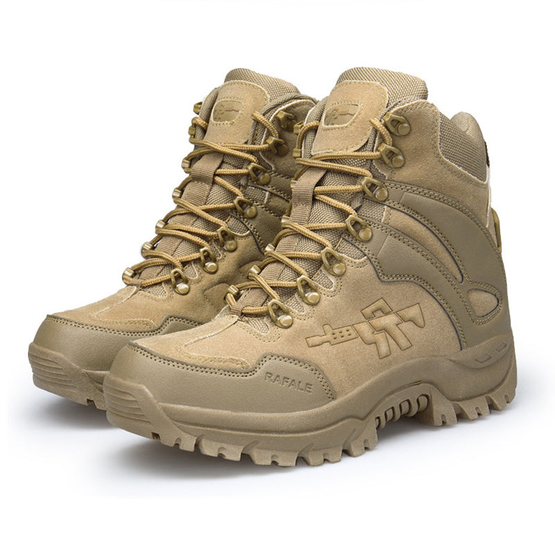 Men's Orthopedic Support Waterproof Combat Boots Lightweight Anti-Puncture Work Boots