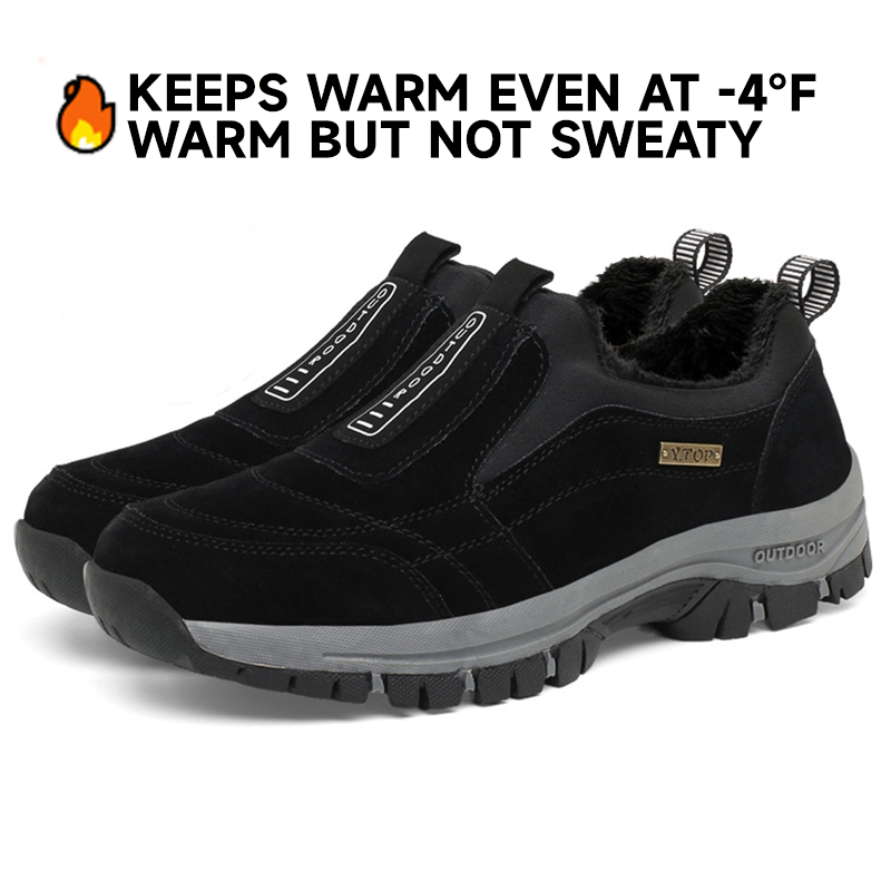 Men's Comfortable Waterproof Walking Shoes Non-Slip Hiking Shoes