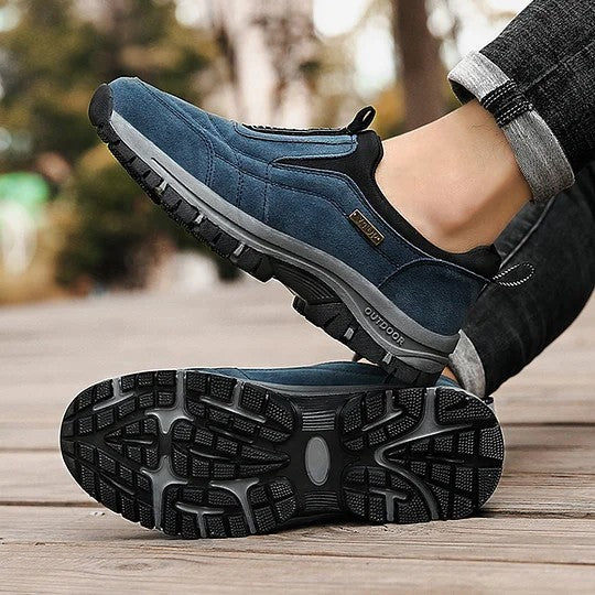Men's Comfortable Waterproof Walking Shoes Non-Slip Hiking Shoes