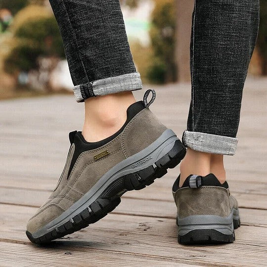 Men's Comfortable Waterproof Walking Shoes Non-Slip Hiking Shoes