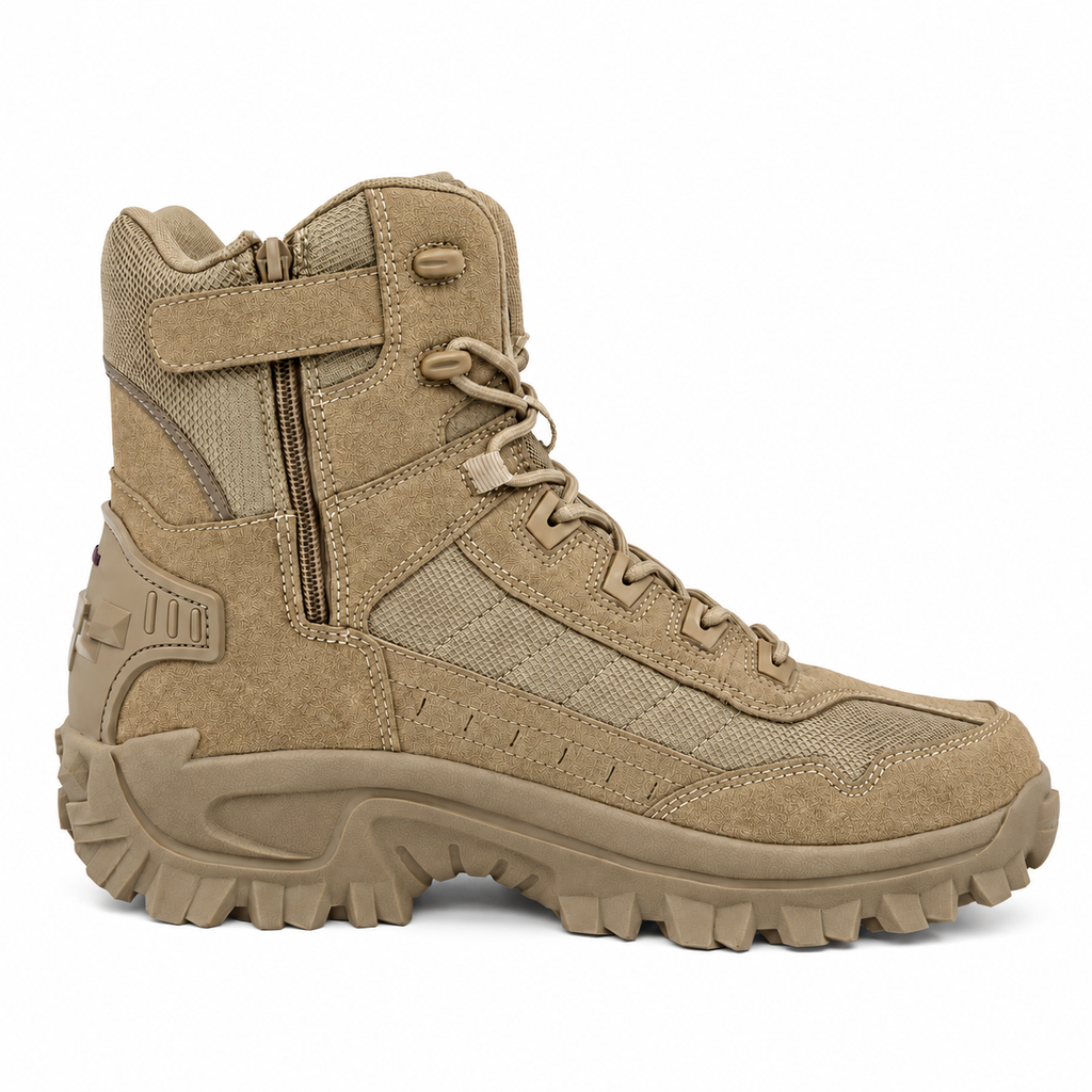 Herren Kampfstiefel Orthopädische Unterstützung Wanderstiefel Wasserdichte Durchtrittsichere Arbeitsstiefel