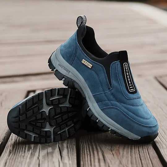 Men's Comfortable Waterproof Walking Shoes Non-Slip Hiking Shoes
