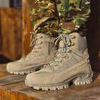 Men's Combat Boots Orthopedic Support Hiking Boots Waterproof Anti-Puncture Work Boots