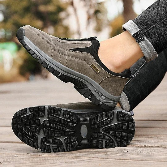 Men's Comfortable Waterproof Walking Shoes Non-Slip Hiking Shoes