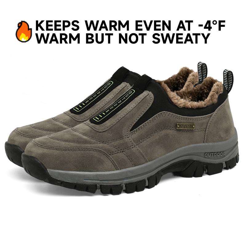 Men's Comfortable Waterproof Walking Shoes Non-Slip Hiking Shoes