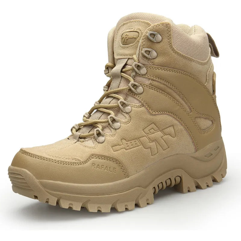 Men's Orthopedic Support Waterproof Combat Boots Lightweight Anti-Puncture Work Boots