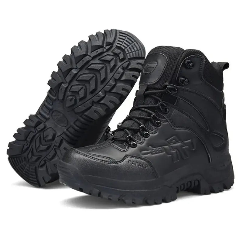 Men's Orthopedic Support Waterproof Combat Boots Lightweight Anti-Puncture Work Boots