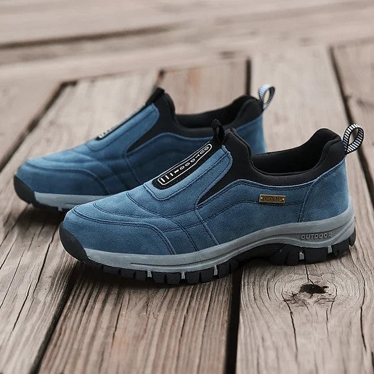 Men's Comfortable Waterproof Walking Shoes Non-Slip Hiking Shoes