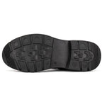 Men's Comfortable Leather Motorcycle Boots Work Boots Waterproof Anti-Slip Anti-Sprain