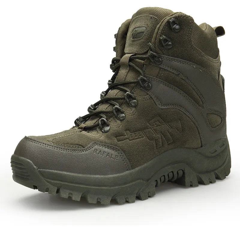 Men's Orthopedic Support Waterproof Combat Boots Lightweight Anti-Puncture Work Boots