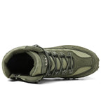 Men's Combat Boots Orthopedic Support Hiking Boots Waterproof Anti-Puncture Work Boots