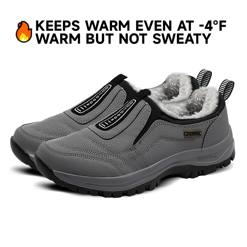 Men's Comfortable Waterproof Walking Shoes Non-Slip Hiking Shoes