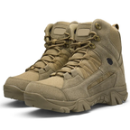 Men's Military Boots Ankle Support Hiking Boots Waterproof Non-Slip Anti-Puncture Work Boots