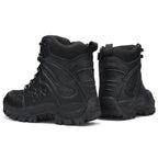 Men's Orthopedic Support Waterproof Combat Boots Lightweight Anti-Puncture Work Boots