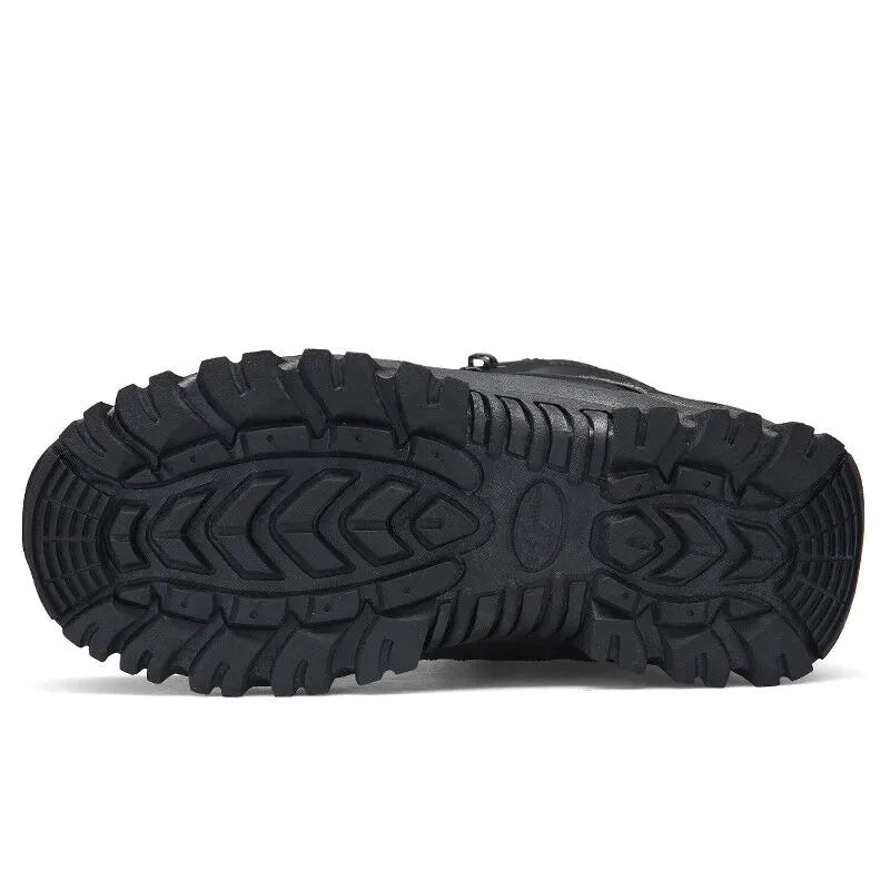 Men's Orthopedic Support Waterproof Combat Boots Lightweight Anti-Puncture Work Boots